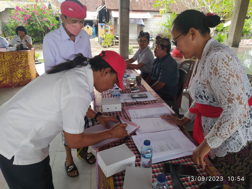 MUSRENBANGDes Desa Pangkung Karung Tahun 2023